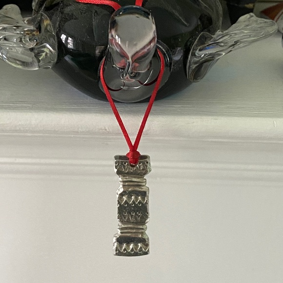 Castle Tower Silver Ornament - Picture 14 of 14